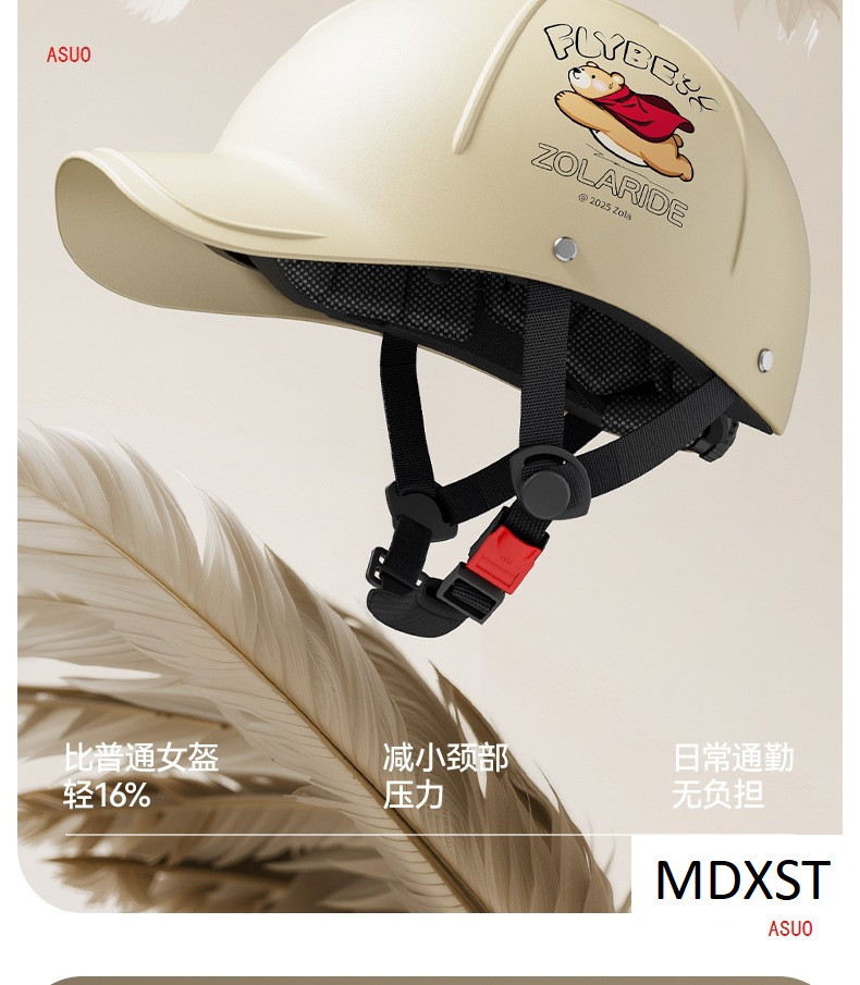 3C certified electric motorcycle helmet for men and women summer sun protection half helmet new national standard four seasons breathable lightweight helmet