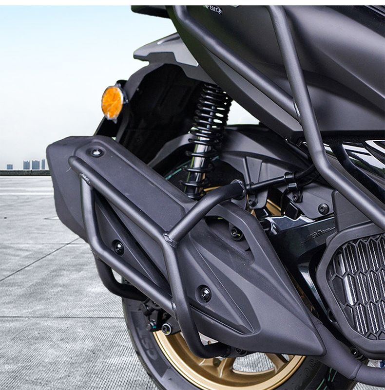 Suitable for Southern Flying Shark 150 Scooter Bumper Exhaust Bar, Front and Rear Full Surround Protective Bar Modification Parts