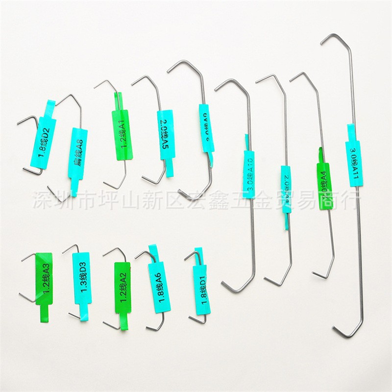 各种规格喷涂悬挂挂钩 五金挂具配件 烤漆挂具 流水线挂钩 S钩