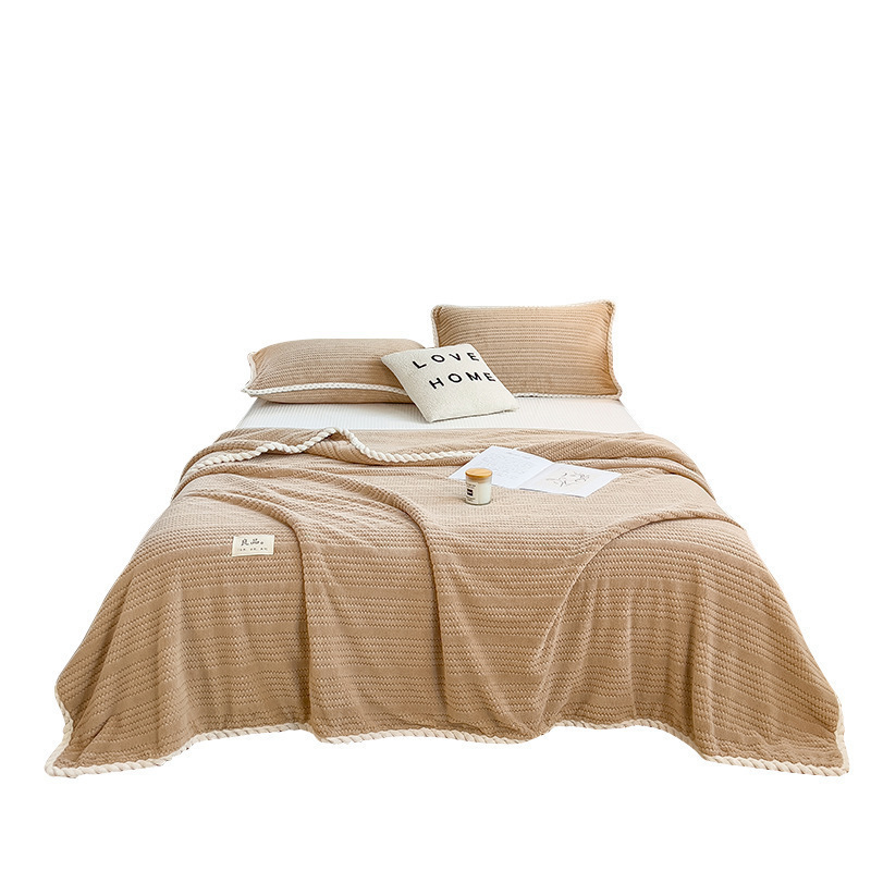 Comercio exterior transfronterizo leche mantas de peluche gruesas mantas de invierno mantas de peluche de coral mantas de siesta mantas mantas de sofá mantas