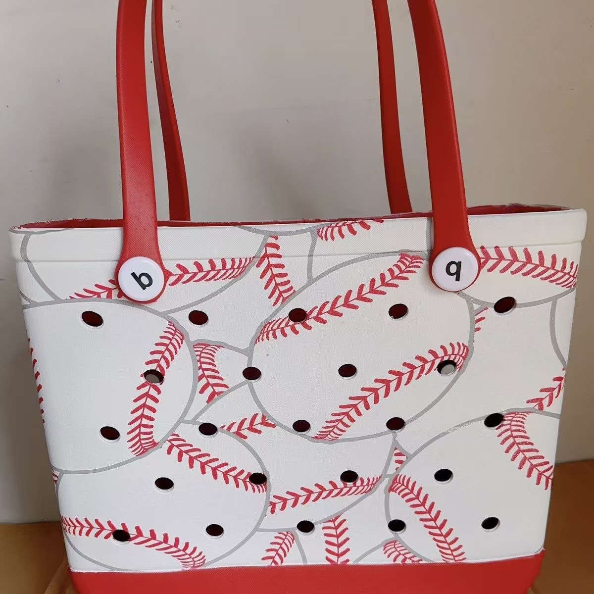Fabricante personalizado Eva bolsa de playa bolsa de agujero bolsa de almacenamiento al aire libre bolsa de gran tamaño bolsa de mujer
