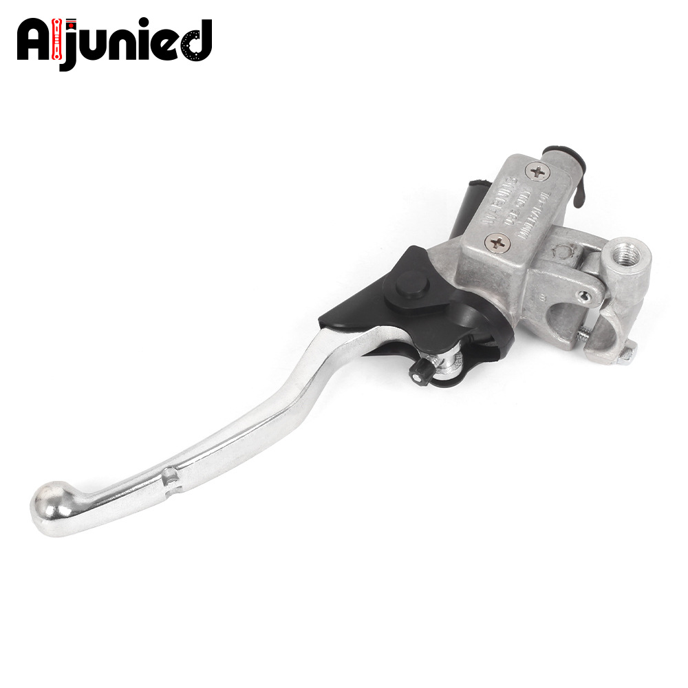 Motuoche Motorcycle Modified Parts Hydraulic Clutch Pump Brake Master Cylinder Disc Brake Pump Assembly Oil Pipe Hose (Tormoz supportları) - exc-clutch-pumpsilver