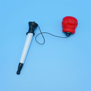 Creative decompression pen catapult boxing elastic ball pen ballpoint pen that can be played in class student toy pen trick pen