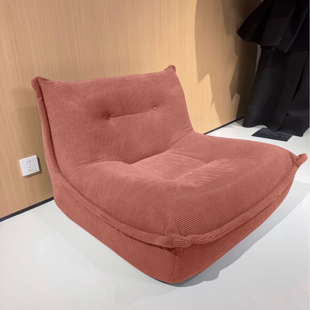 Sofá perezoso puede acostarse y dormir pequeño tipo de habitación balcón sillón relajado red bolinchas dormitorio pequeño sofá individual