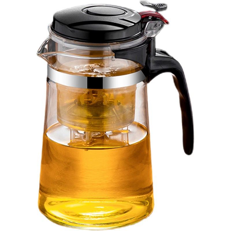 Teapot for home use, tea cup, explosion-proof tea set, glass cigarette holder
