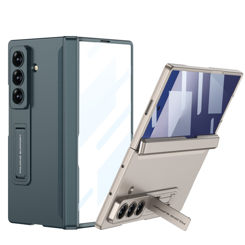 gkkはサムスンzfold7携帯電話ケース、薄型、落下防止、磁気折りたたみスタンド、シェルフィルム、正確な穴をすべて含むに適しています。|undefined