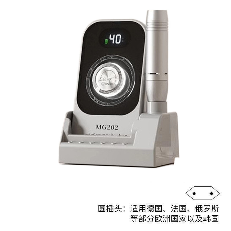 Disposición de almacenamiento eléctrico de 35000rpm ajustable velocidad de rotación de la máquina de molienda eléctrica especial para la tienda de uñas