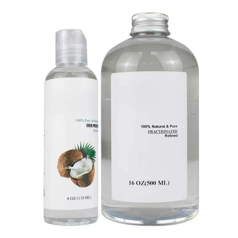 跨境基础油分馏椰子油按摩身体护肤护发按摩滋润稀释基底精油定制