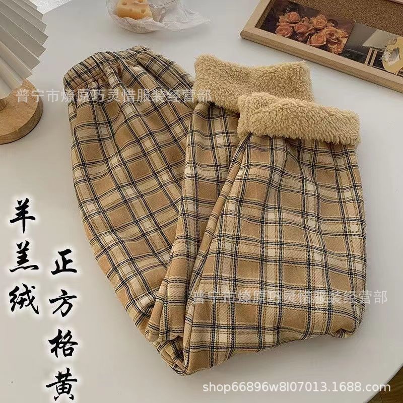 Pantalones de pijama de franela de coral de dibujos animados, pantalones de pijama de hombre, pantalones de invierno de otoño de mujer, pantalones caseros