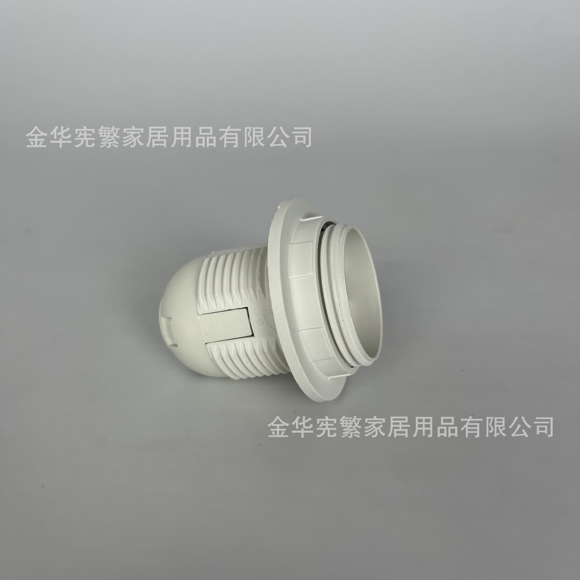 Mayorista de plástico E27 accesorios de lámpara de escritorio 3CE27 cabeza de lámpara de anillo único doble anillo cabeza de lámpara eléctrica de madera de medio diente tipo de tarjeta de diente completo