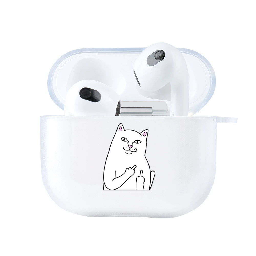 Совместимый с Apple, защитный чехол для свежих наушников, Bluetooth, коллекция 2021 года