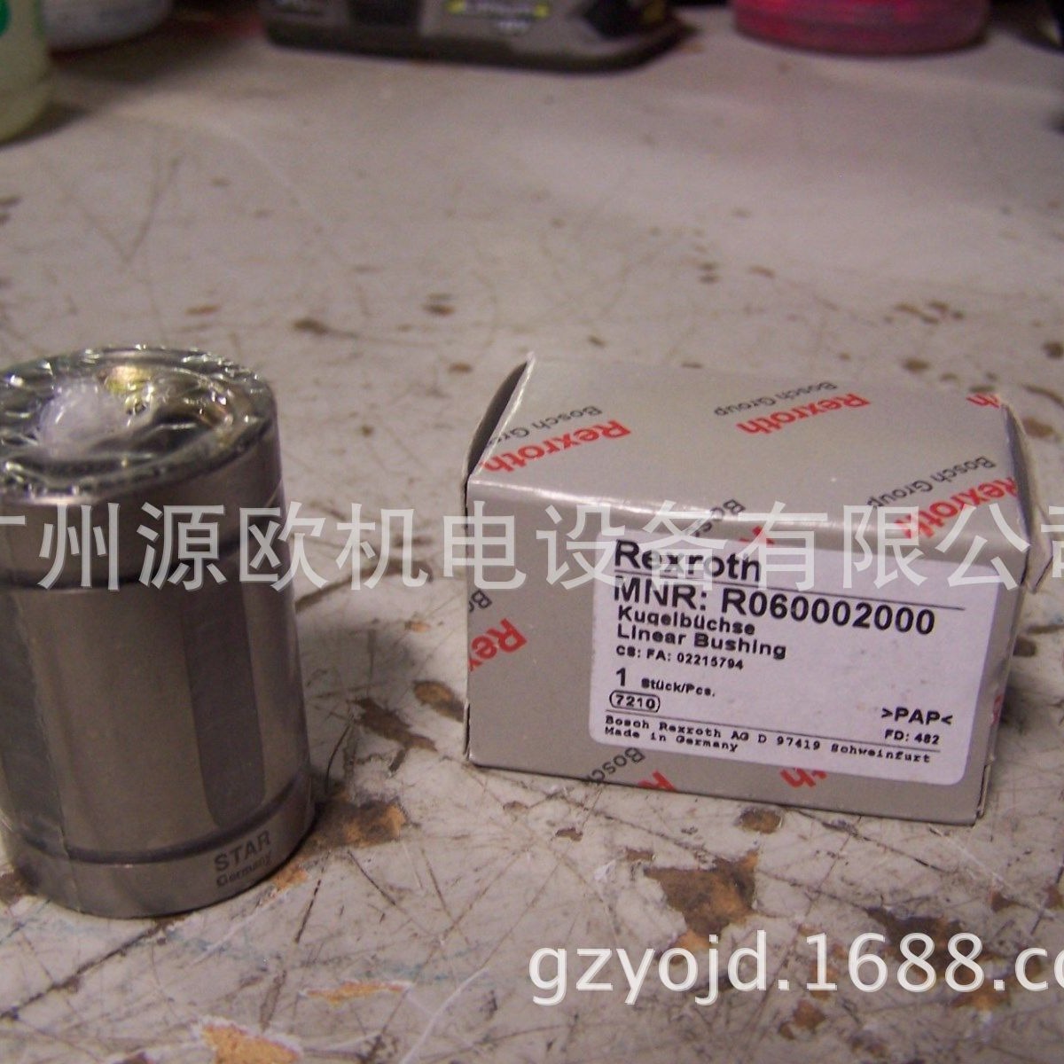 R060202010 原装德国REXROTH力士乐直线轴承R0602系列 REXROTH 20