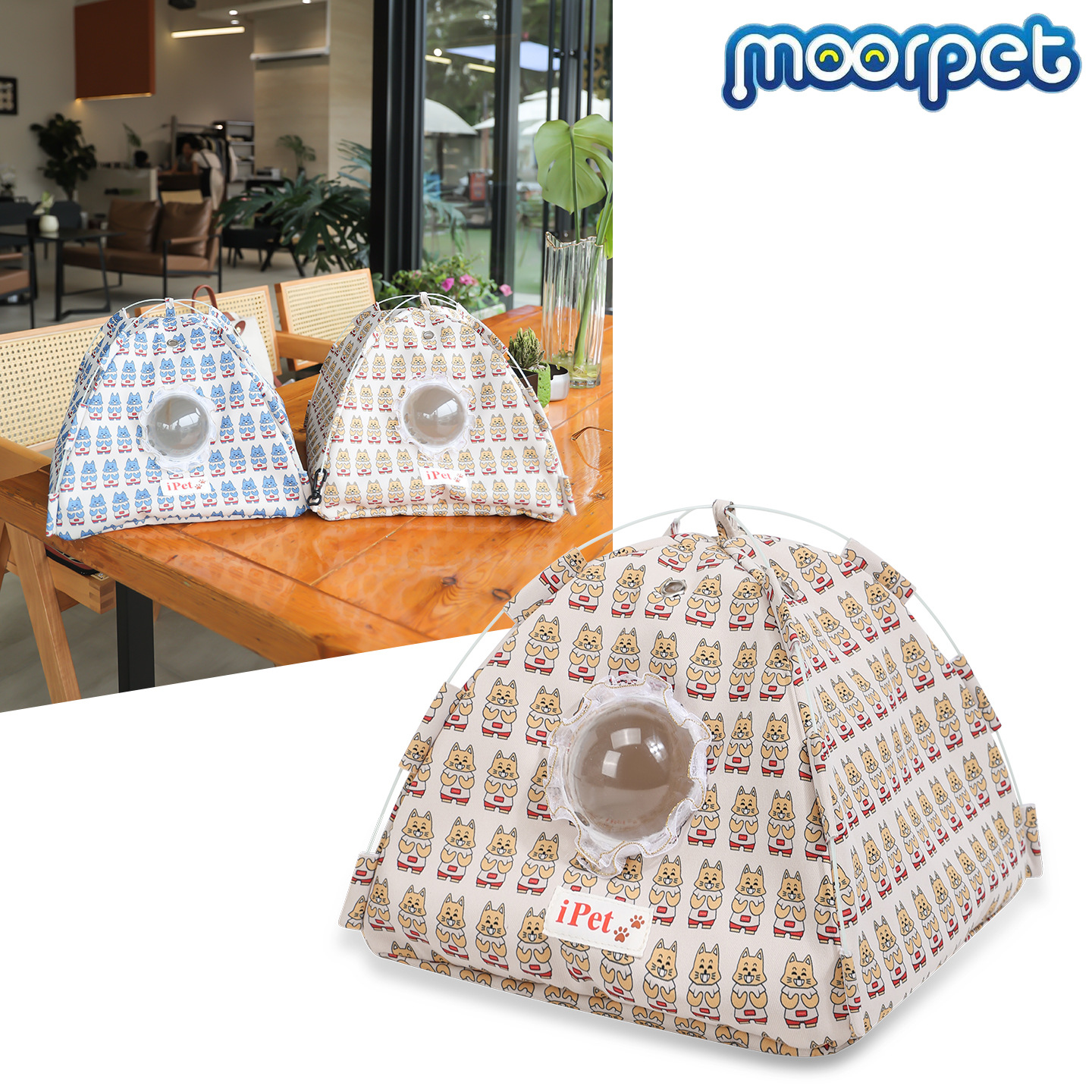 Moorpet, tienda de perros, bolsa de miel, jaqueta de conejillo de indias, tienda de hámster, portátil y plegable al aire libre.