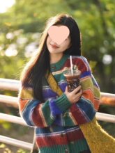 复古彩色条纹毛衣外套女春夏新款韩系宽松慵懒风针织衫开衫上衣