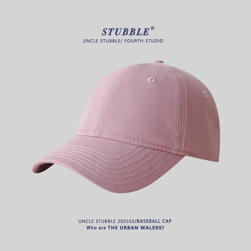 光身の大きいサイズの野球帽の男女の純色の柔らかい頂の百合の日よけの帽子の四季の項のアヒルの舌の帽子の卸売り