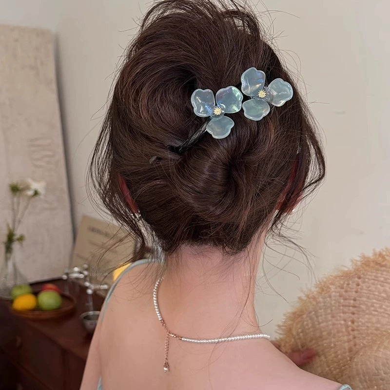 Заколка Hairclip Pilsan Retro Play Car, цветочный аксессуар для волос, 11×4×4 см