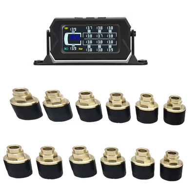 Truck Tire Pressure Monitor 2-14 Tire pressure monitoring system - maximum-air-pressure-value-15bar217psi-12-rounds-external