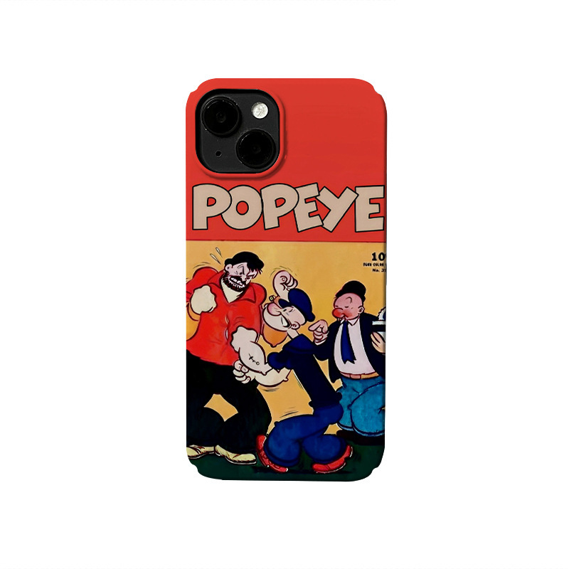 European and American Popeye Film 2-in -1 for Apple 16pro Phone Case 15pro/13 Soft Case 12 Hard Case X European and American Popeye Film 2-in -1 for Apple 16pro Phone Case 15pro/13 Soft Case 12 Hard Case X