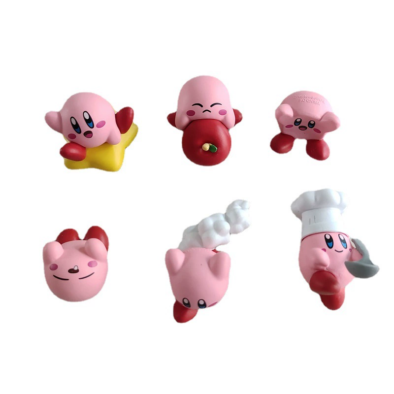 Фигурки Kabi Star Hands, ПВХ, 3–4 см, набор мини-аксессуаров для торта/машины, 6 шт.
