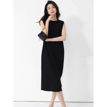 黑色连衣裙女2024年夏季新款高端气质名媛女神范高级感显瘦连衣裙