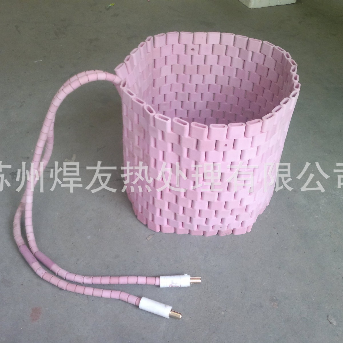 LCD-220V-10KW热处理履带式电加热器 管子对接局部热处理