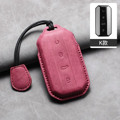 L7 Key Case E5 L6 A7 | Car key bag - k-hand-rope-red