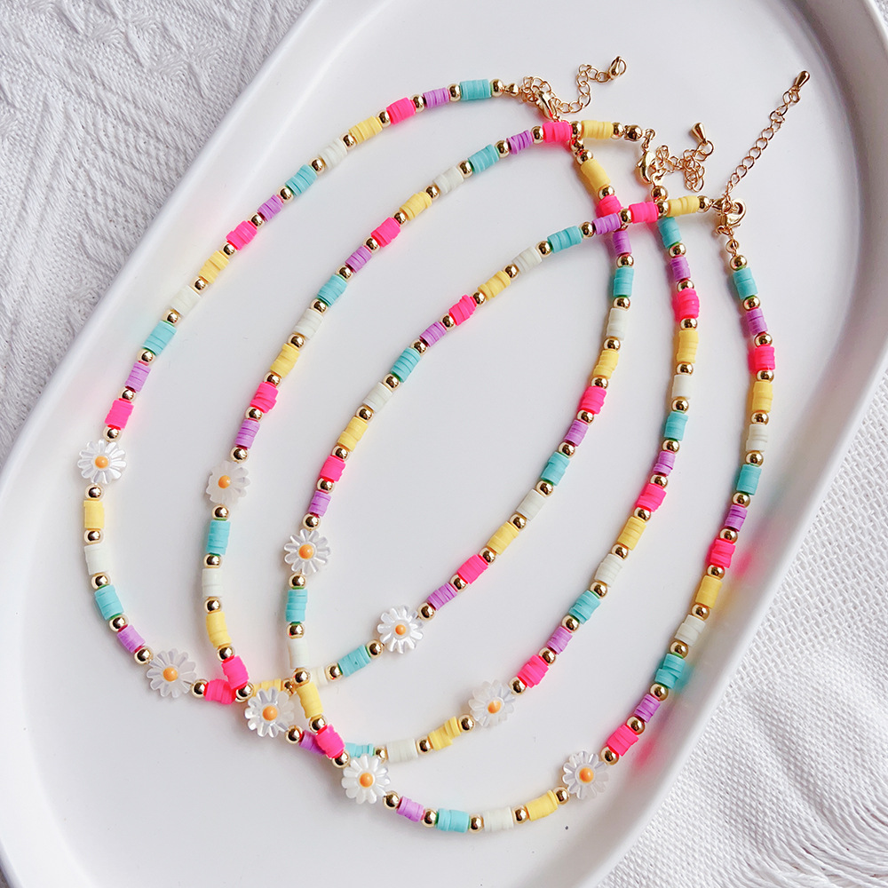 12g Weight Pendant Necklace Classification 1 Piece Quantity Daily Occasion Natural Freshwater Pearl, soft clay Material Heart Shape Pattern Women'S Gender Beaded Design Fashion Style Fashion Heart Shape Natural Freshwater Pearl Soft Clay Beaded Women's Pendant Necklace 10