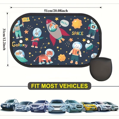 Mesh Side Shield, Summer Car: Sun shade - 5030-space-bird