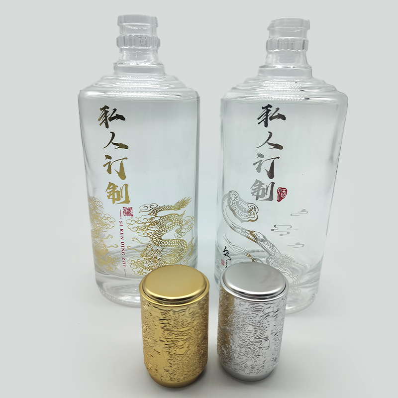 Glass elite high quality bottle