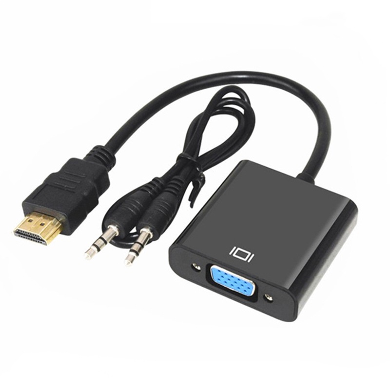 HD HDMI a VGA hembra convertidor HDTV a VGA cable Ordenador TV monitor de conexión