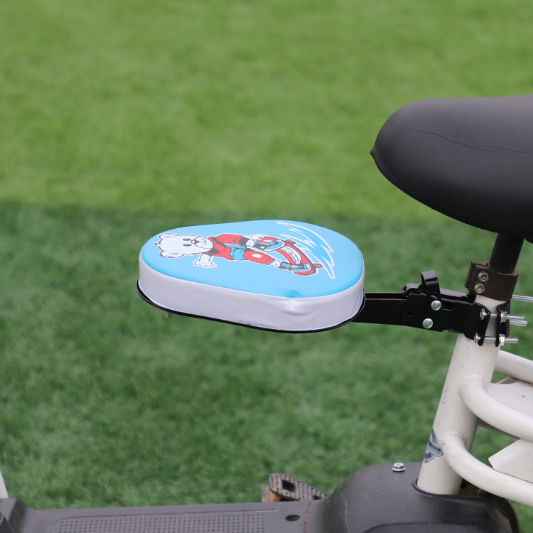 Suitable for Electric Vehicles, Bicycles, Scooters, Children's Front-Mounted Seats, Foldable Electric Bike Child Seats