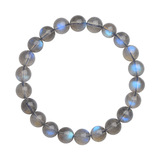 Jiuya Crystal 7a Grade Natural Grey Moon Light Stone Vies камень камень полузащитные Diy Dewelry Beads Wholesale