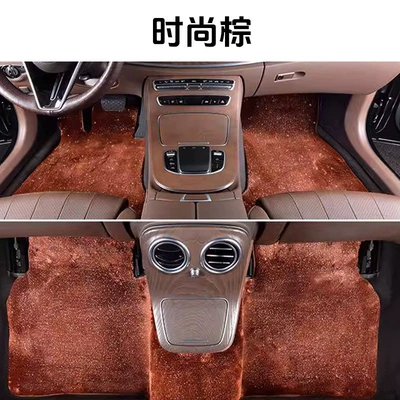 Car Carpet | mat, specialized for the upper layer - cashmere-starry-sky-blanketbrown