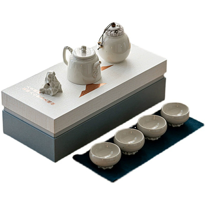 Creative Japanese tea set, simple and elegant design, Birthday gift