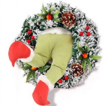 크리스마스 그린치 화환 A