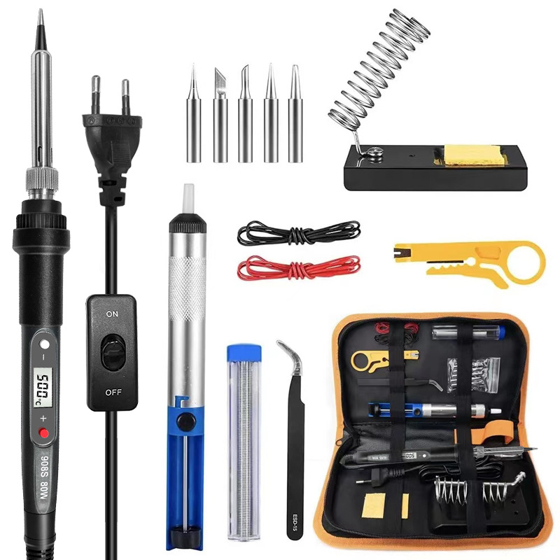 908S black European belt switch 15-piece set