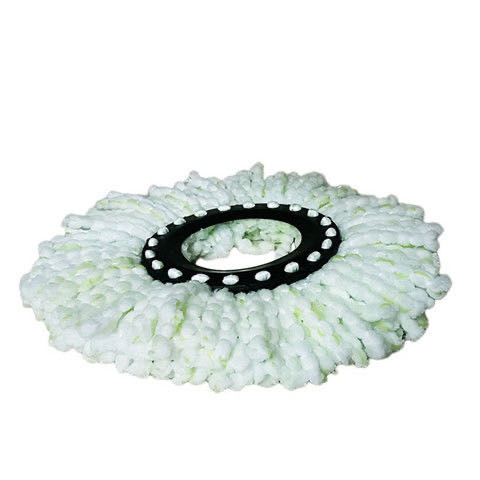 일반 걸레 헤드 화이트 그린 2 팩