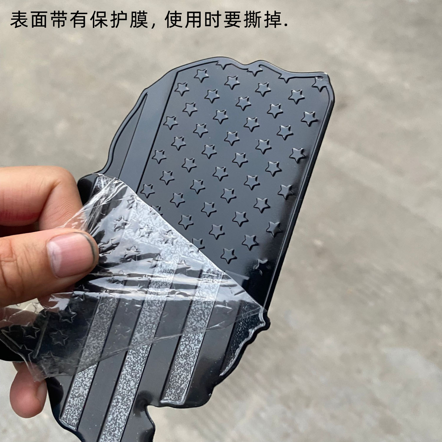 Pegatina Metálica para Coche con Mapa de EE. UU., Emblema 3D de Bandera Negra para Coche, Modificación de Camiones, Pegatina 3D para Coche