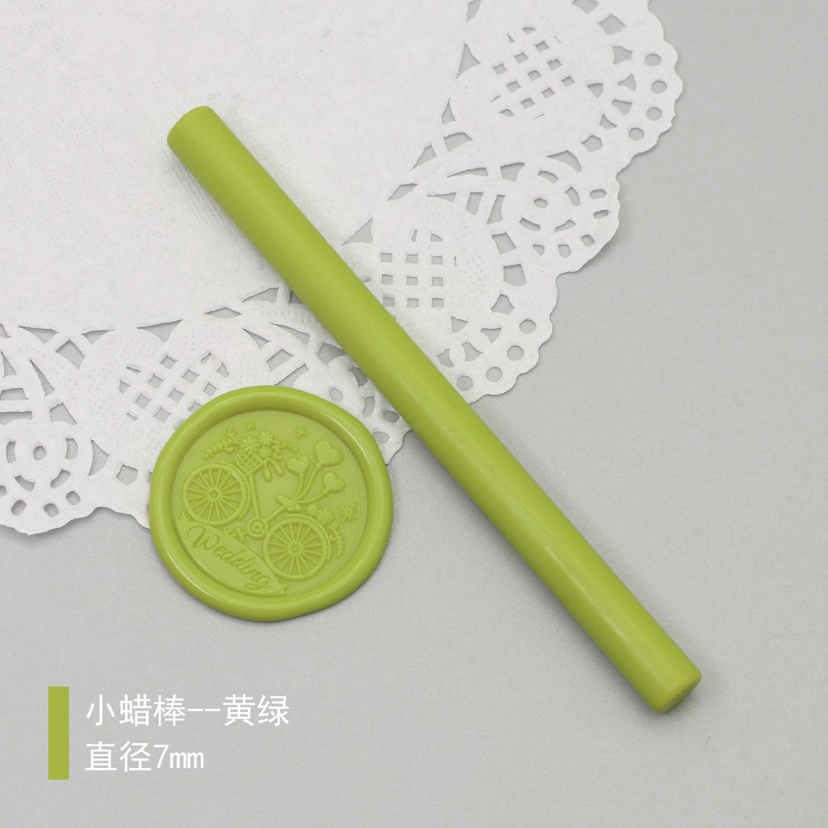 Palo de cera de pintura al fuego 94 colores 10*0,7 cm La barra de cera pequeña redonda se puede mezclar con la pistola de cera se puede utilizar en fábrica al por mayor