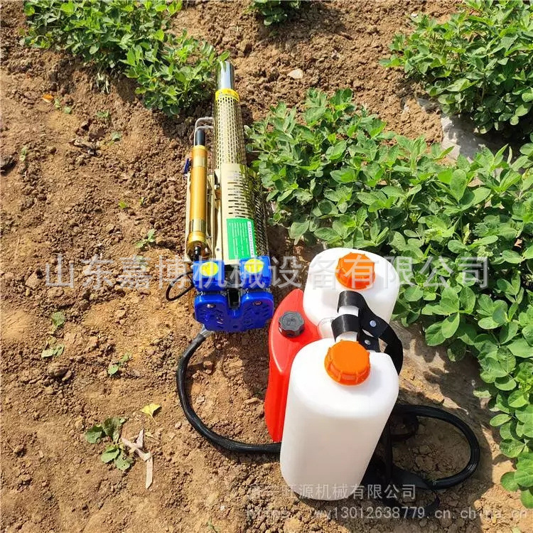 物业防疫消杀弥雾机 便携式120汽油烟雾机 四川除草杀虫打药机