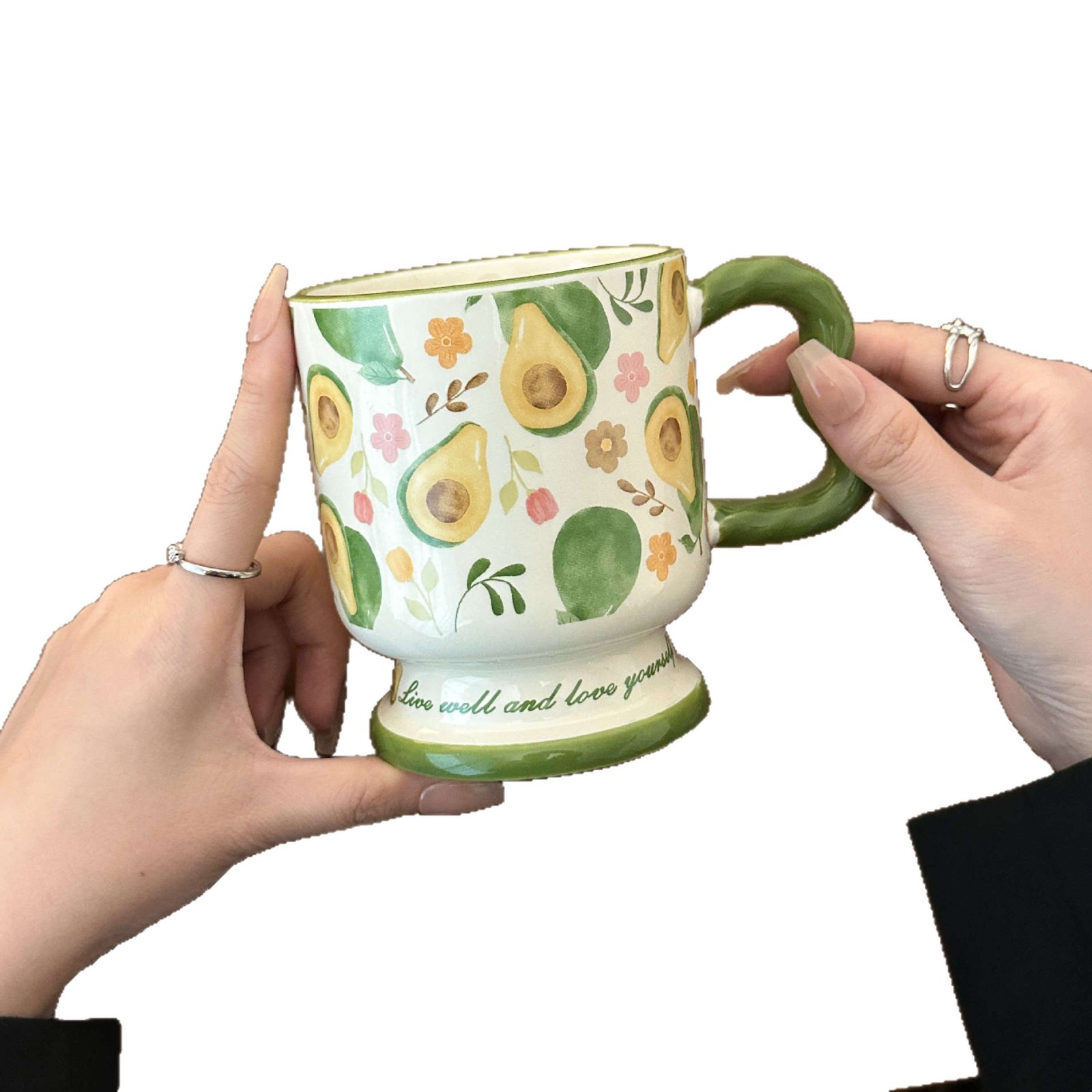 Regalos de cumpleaños de alta calidad para chicas, tazas de cerámica, tazas de café de desayuno de oficina prácticas