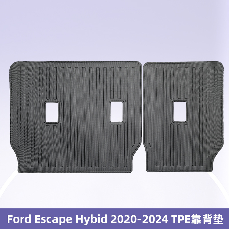Para Ford Escape Hybid 2020 - 2024 TPE Foot Pads 3D All Weather Backpack Pad