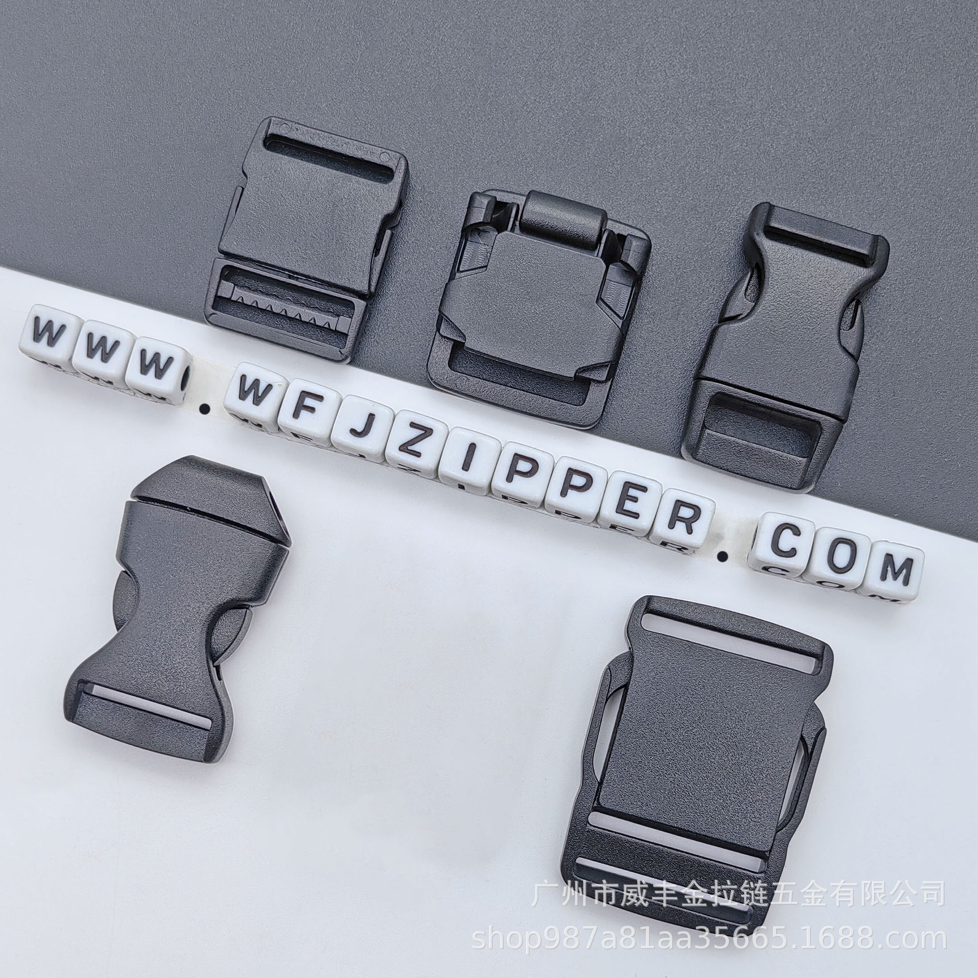 Factory In-Stock Magnetic Quick-Release Buckle for Bags, Plastic Magnetic Buckle, Tactical Belt Accessories, Luggage Fixing Strap
