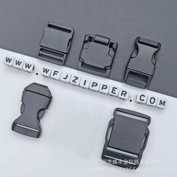 Factory In-Stock Magnetic Quick-Release Buckle for Bags, Plastic Magnetic Buckle, Tactical Belt Accessories, Luggage Fixing Strap