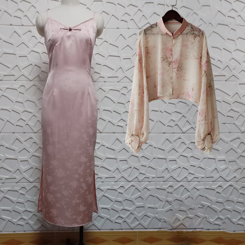 Summer shiffon retro dress