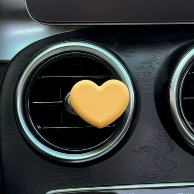 Car Perfume Aromatherapy | car accessories ornaments wholesale - yellow-heart