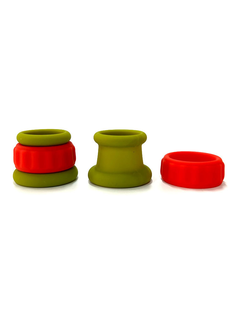 Silicone Locking Cock Ring, Manual Delay Ring for Longer-Lasting Control — detail image 7