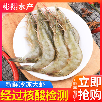 Freezing White shrimp Seafood 500g Aquatic products wholesale Frozen South America White shrimp Shrimp Shrimp Shrimp Freezing Prawns