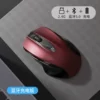 Charming Red + Charging Version [Wireless + Bluetooth] Silent Button/Ergonomics-Official Standard