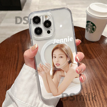 珍妮iPhone15Pro手机壳14/13透明TPU12苹果Max软壳plus